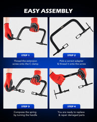 Orion Motor Tech extension rod 4.4-inch for flexible alignment.