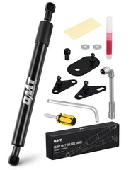 Orion Motor Tech tailgate assist for F-150 enabling smooth lowering of the tailgate