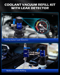 Orion Motor Tech five adapters layout supports most radiators for easy refills
