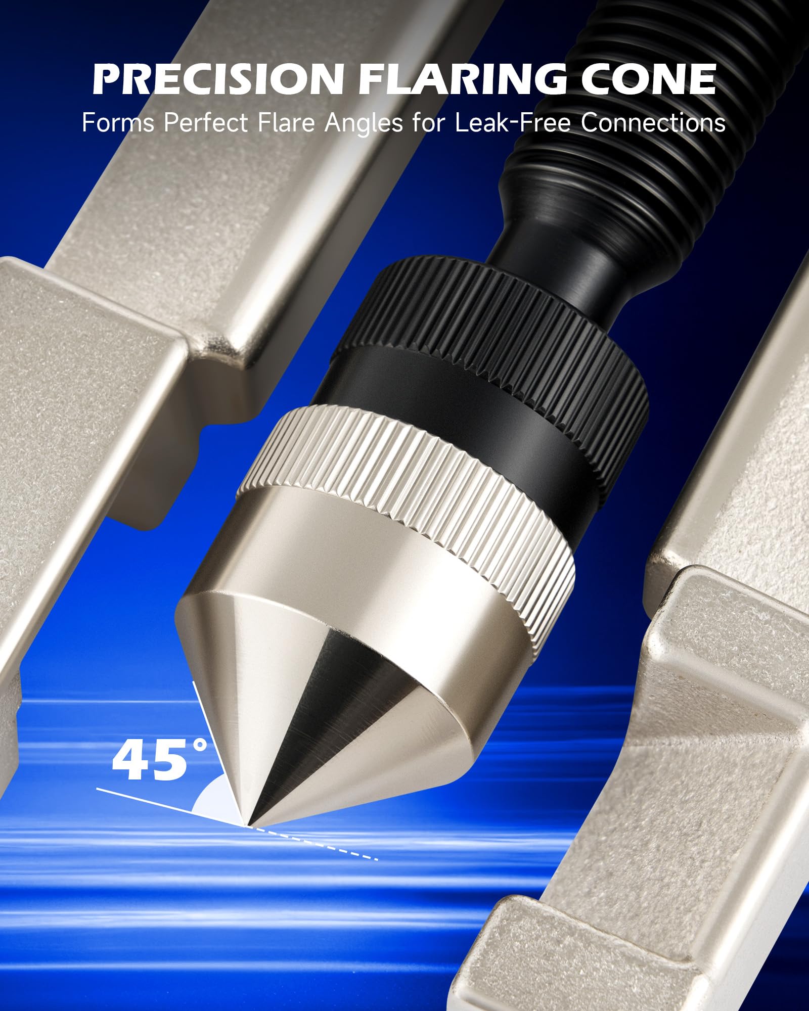 Orion Motor Tech flaring bars accommodating multiple sizes for versatility