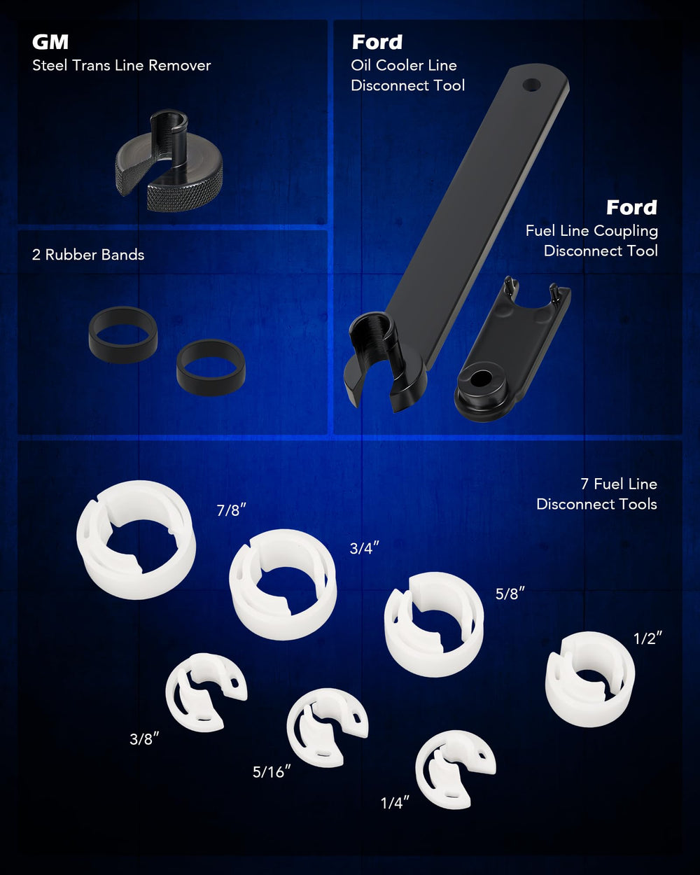 Orion Motor Tech kit fits Ford, Chevy, GM and more.