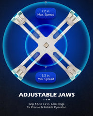 1/2 inch drive compatibility enables quick setup with common ratchets.