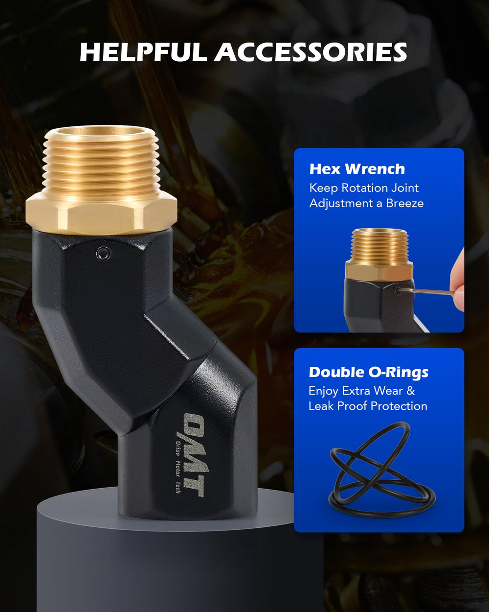 Orion Motor Tech compatible with gasoline, diesel, and kerosene for versatile fueling