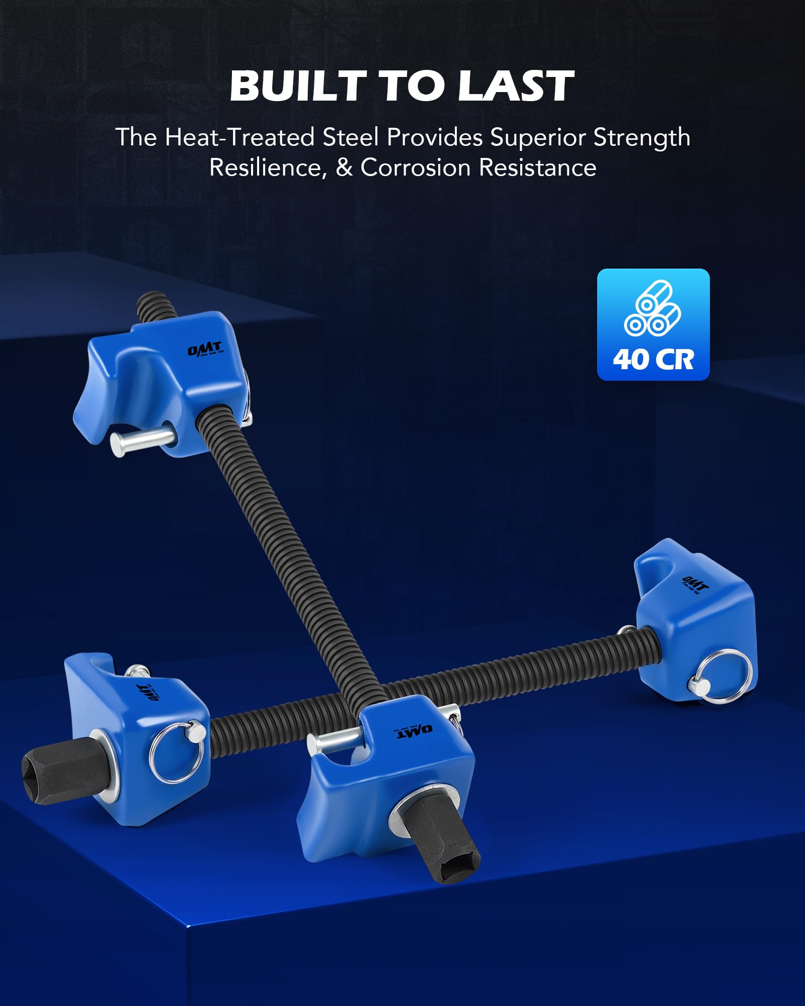 Orion Motor Tech galvanized end pieces resisting corrosion during use