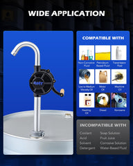 Orion Motor Tech pump handle grip closeup improves control during pumping