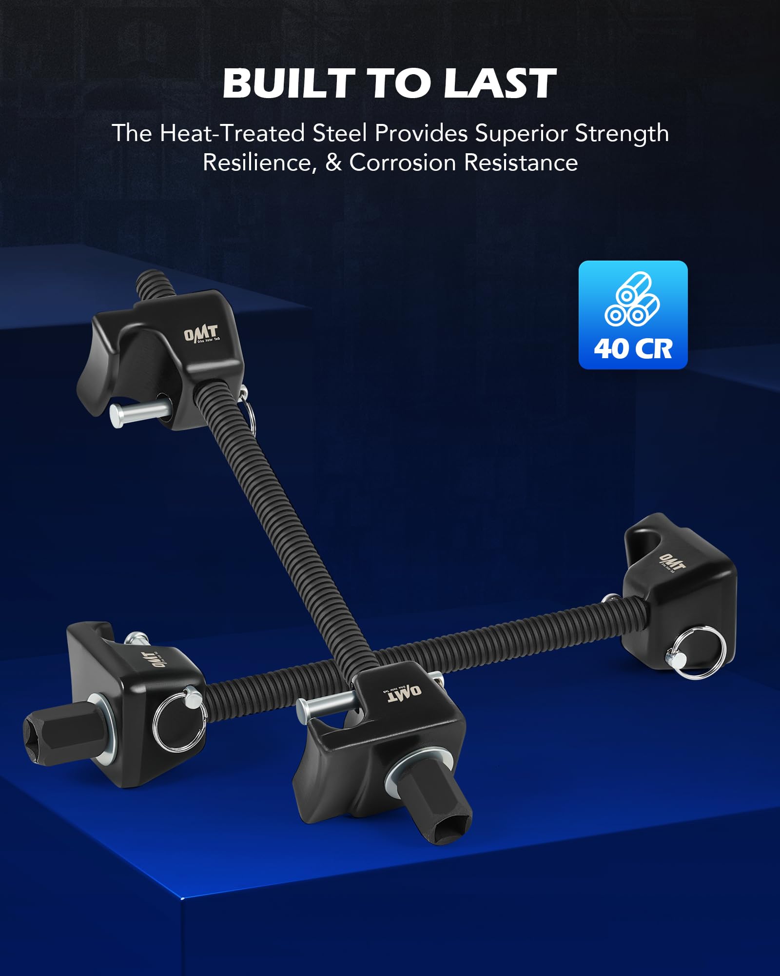 Orion Motor Tech heat-treated steel construction delivers durability