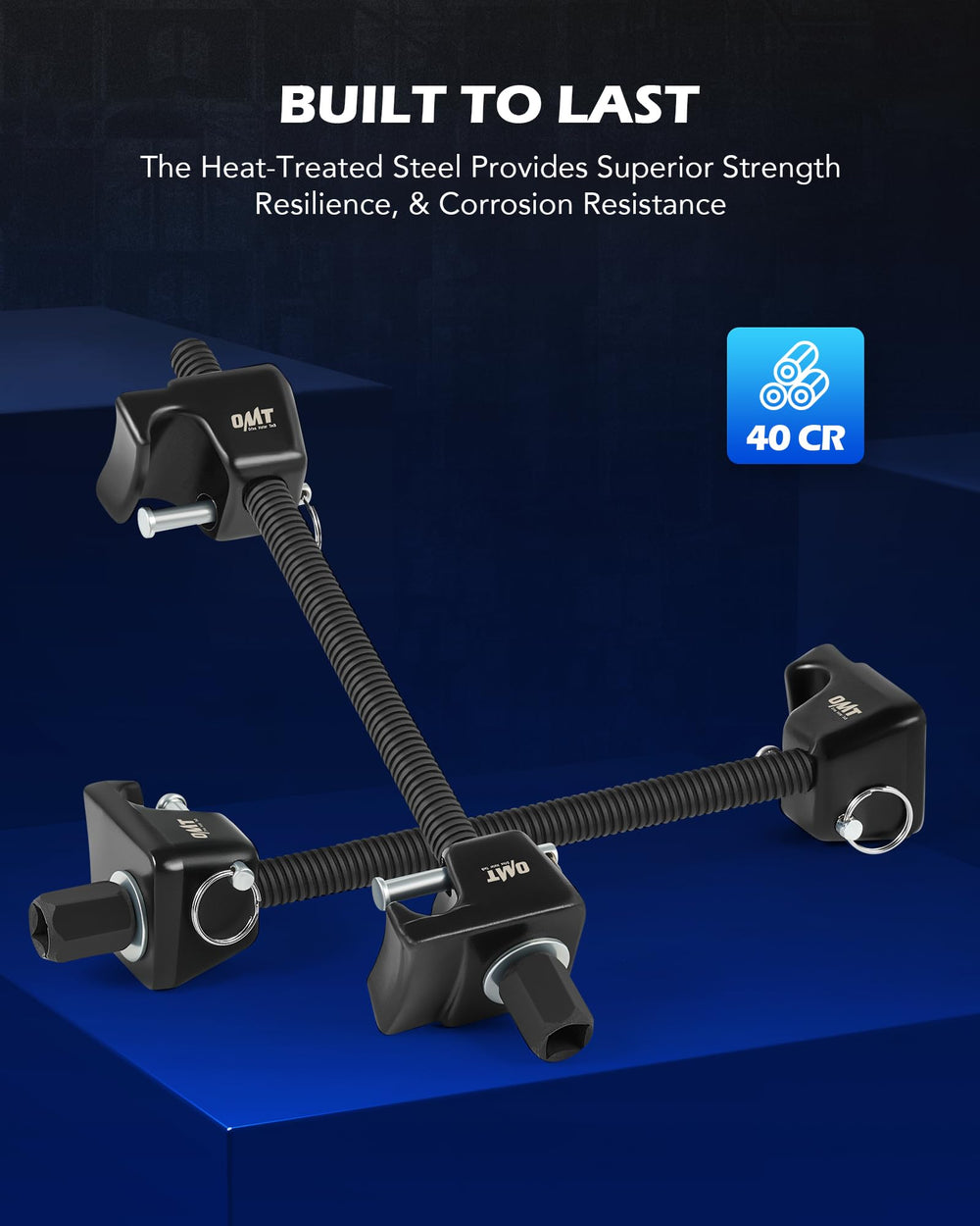 Orion Motor Tech heat-treated steel construction delivers durability
