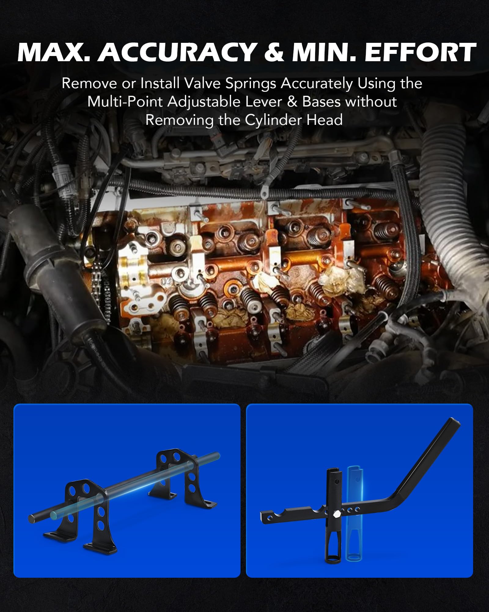 Orion Motor Tech heavy-duty steel construction for rugged reliability.