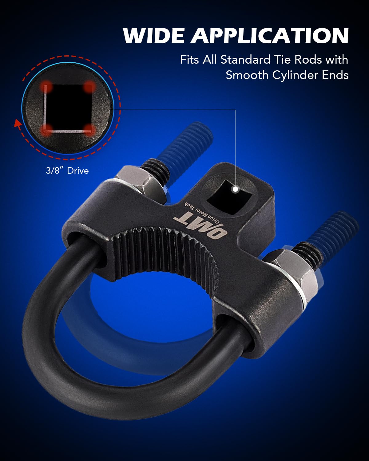 Orion Motor Tech low-profile tool fits tight spaces during repairs.