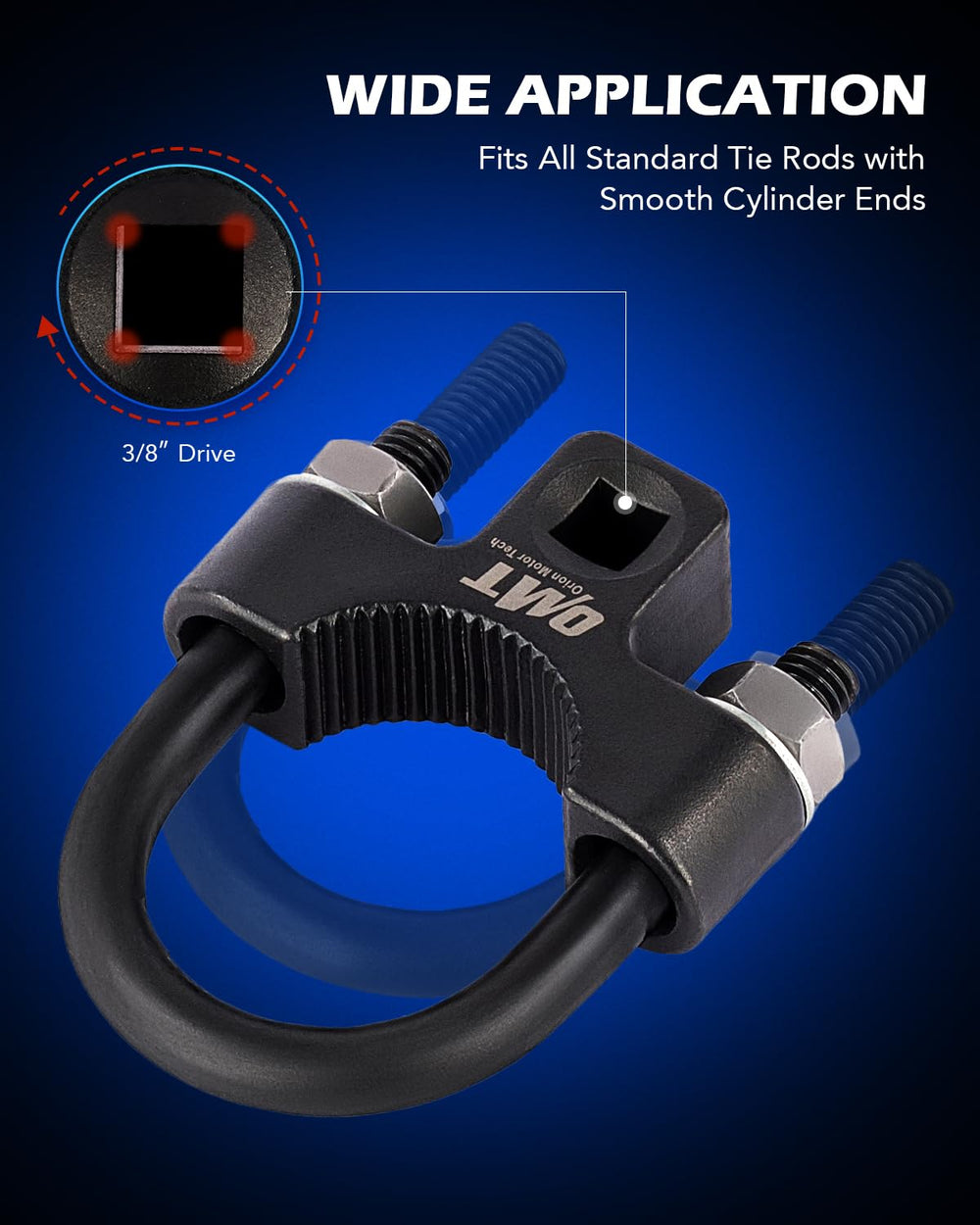 Orion Motor Tech low-profile tool fits tight spaces during repairs.