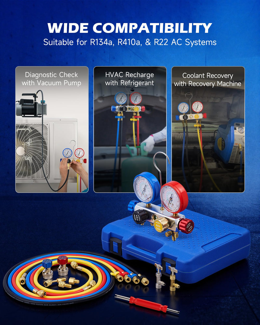 Orion Motor Tech moisture indicator monitors coolant condition in real time.