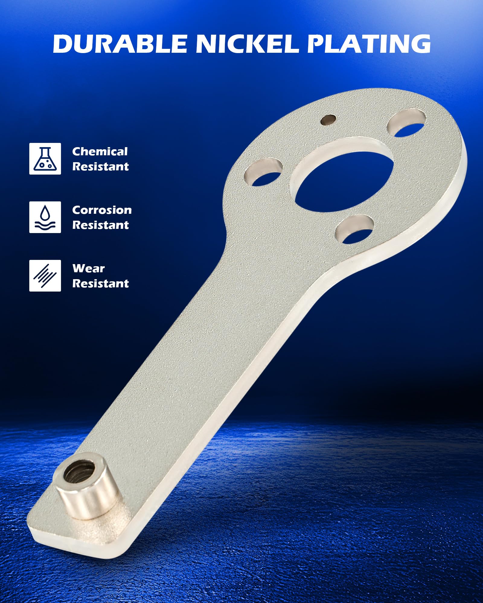 Orion Motor Tech MultiAir 1.4 flywheel locking plate prevents crank rotation.