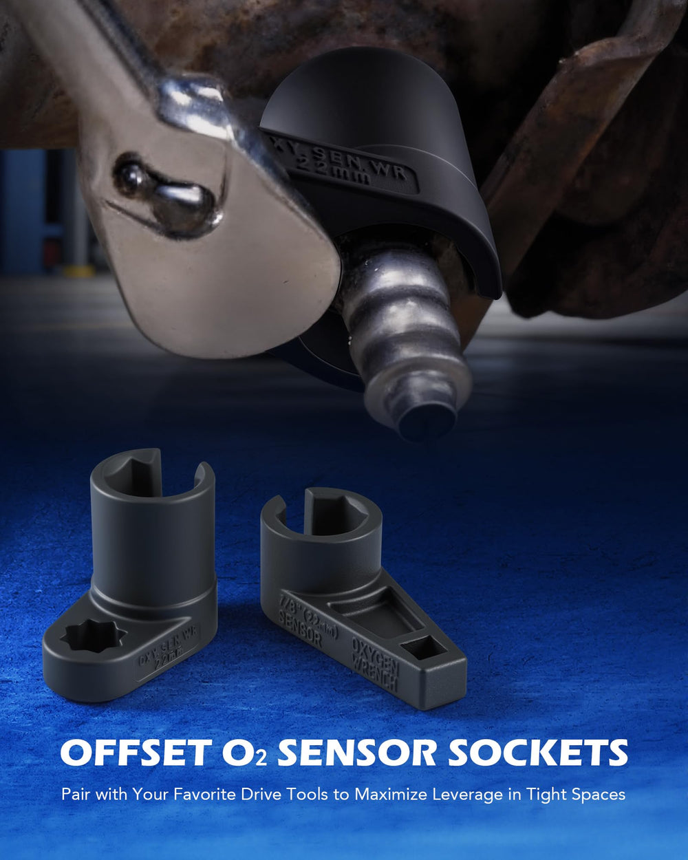 Orion Motor Tech O2 sensor remover wrench supports fast extraction