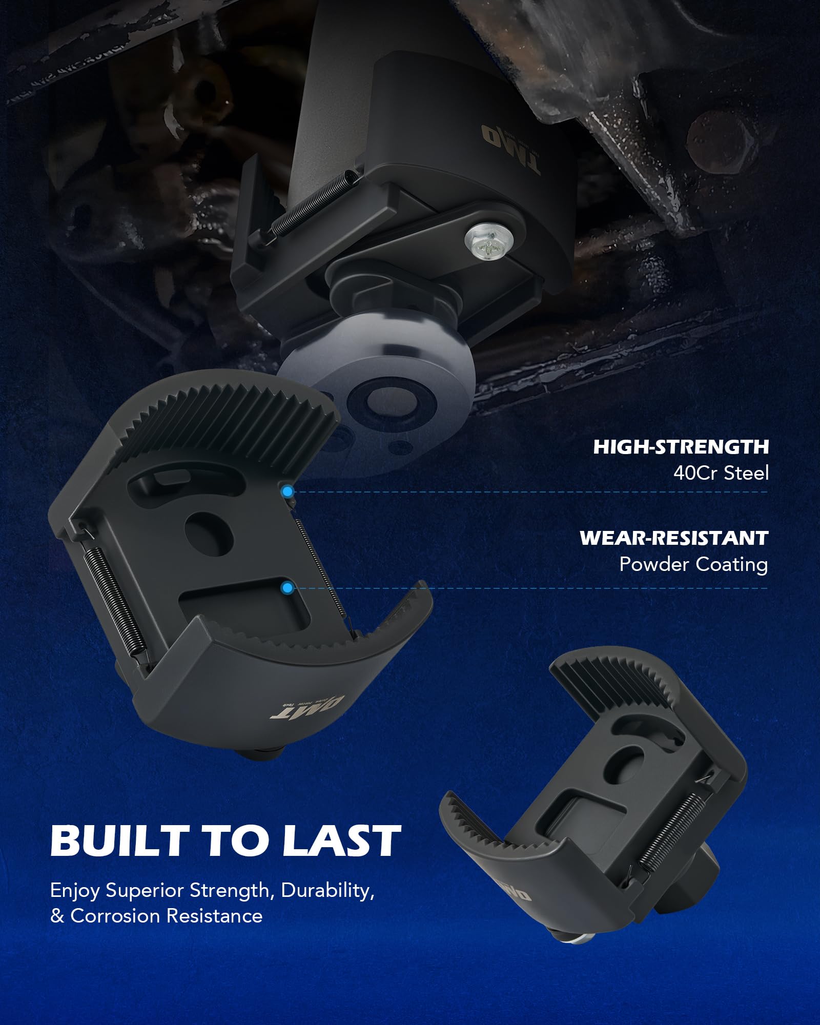 Orion Motor Tech durable 40Cr steel construction for heavy use