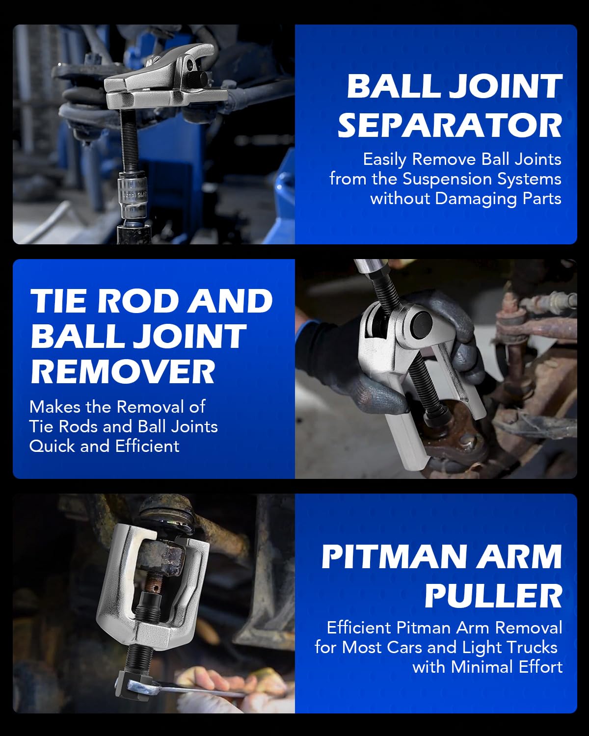 Orion Motor Tech OMT tie rod end remover for quick front-end maintenance