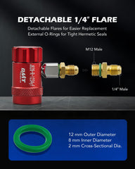 Top control knob enables smooth opening during use