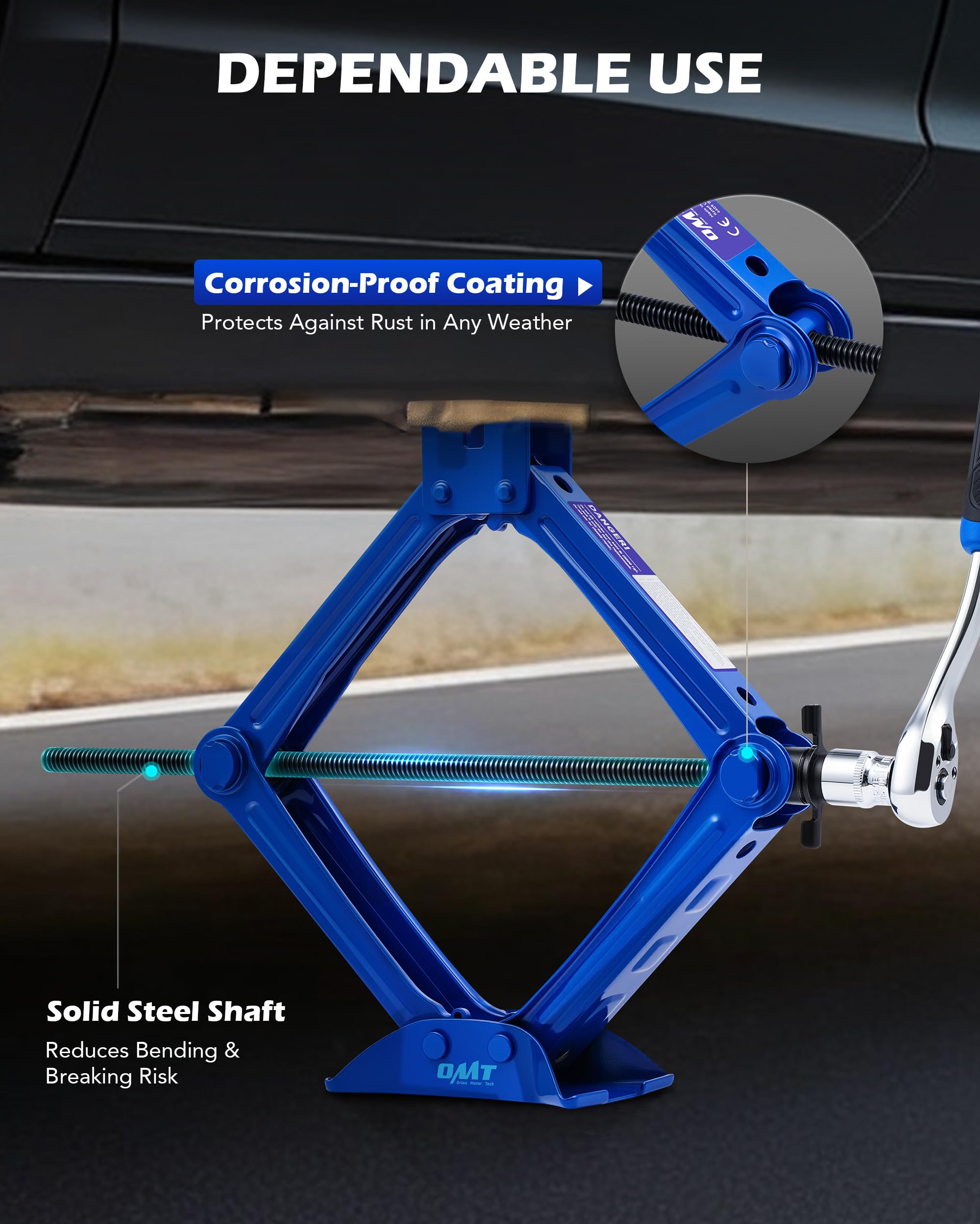 Orion Motor Tech compact kit fits neatly in the trunk for roadside readiness