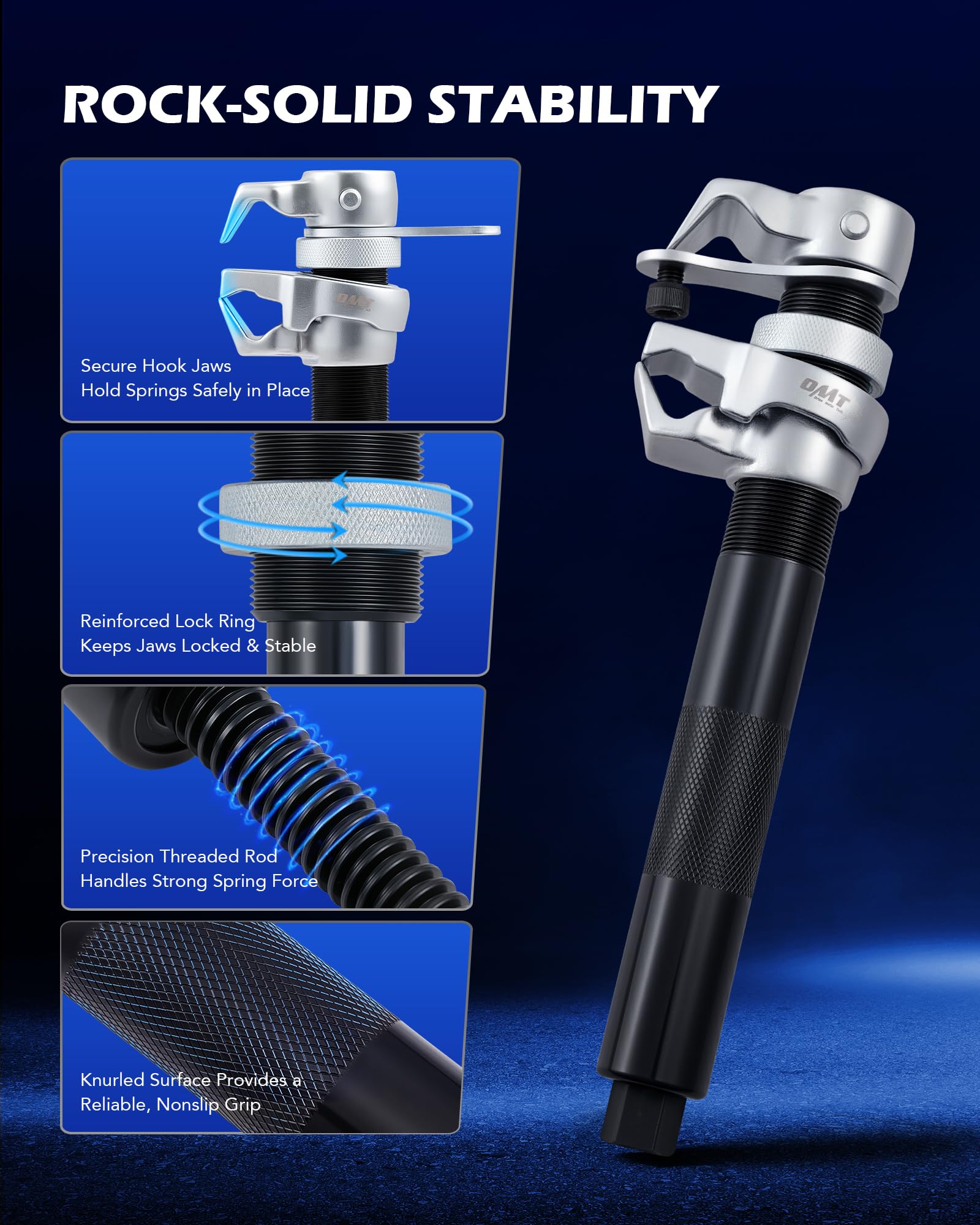 Orion Motor Tech precision threads ensuring stable compression performance.
