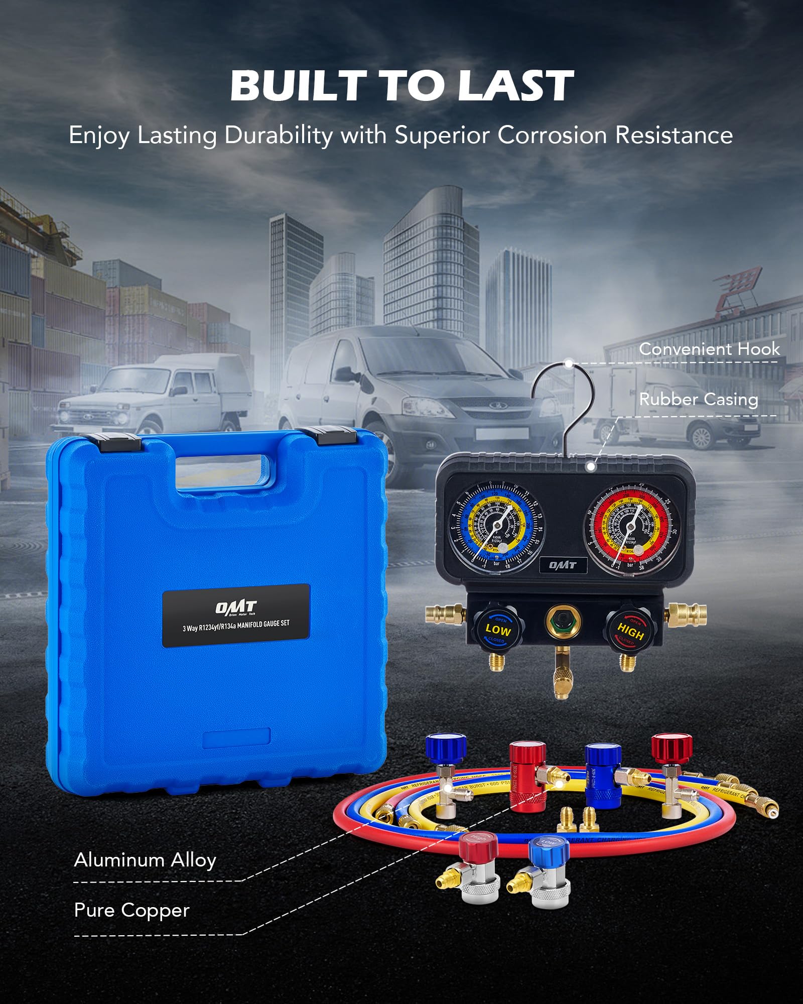 Orion Motor Tech pressure gauges with dry dial improve winter performance and accuracy