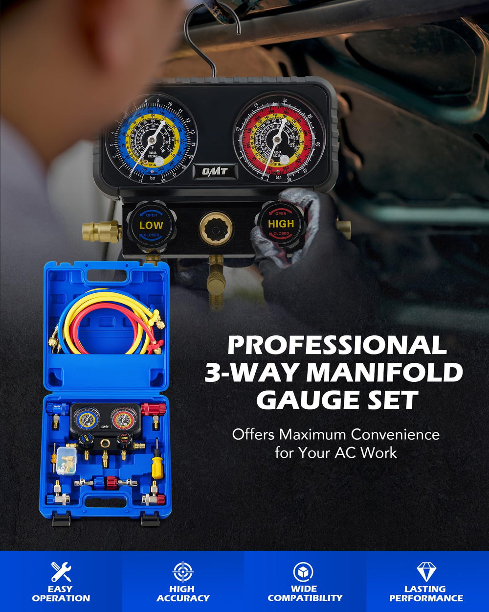 Orion Motor Tech R1234yf can tap for quick, self-sealing refrigerant access during service
