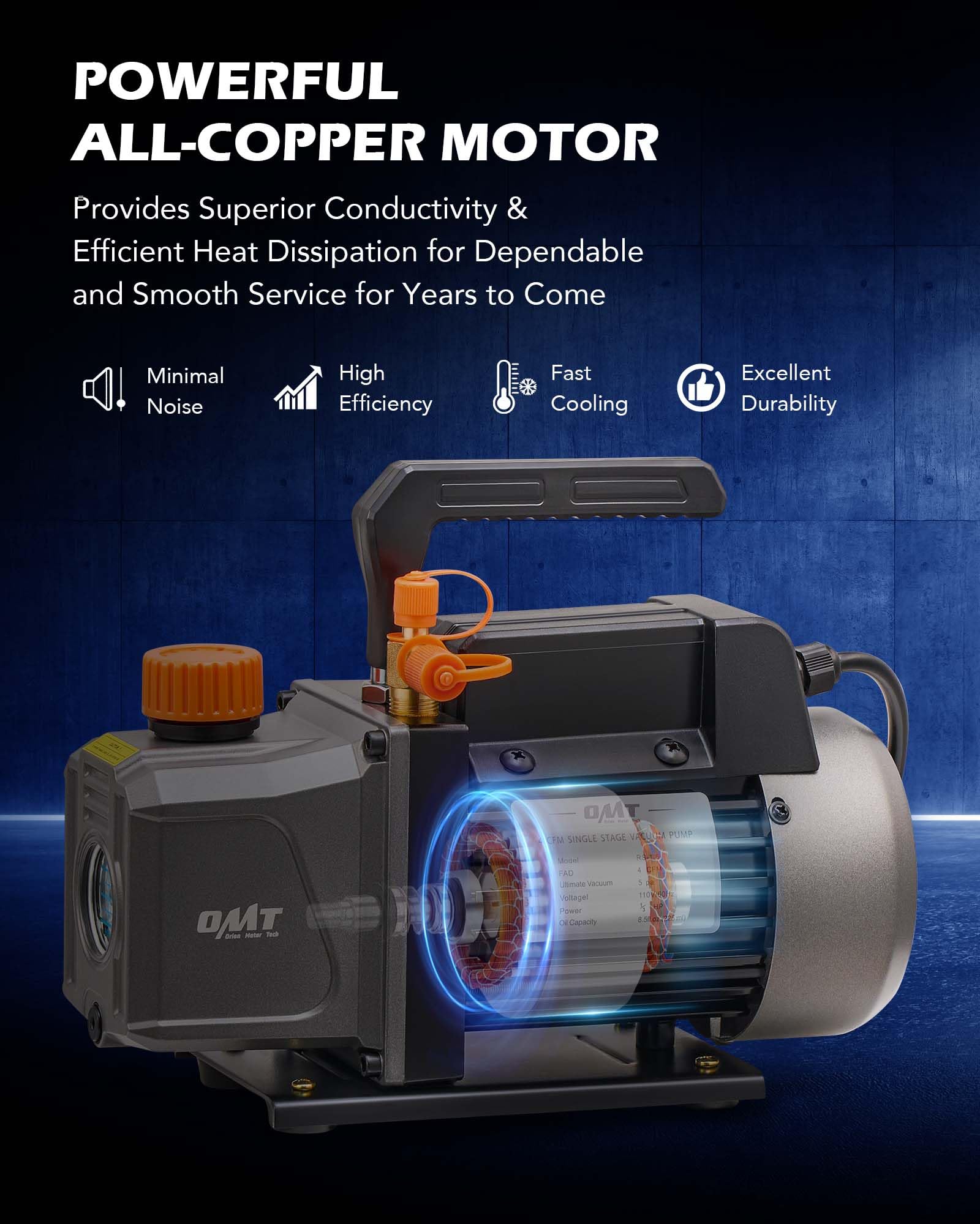 Orion Motor Tech R134a can taps enable easy refrigerant access during work.