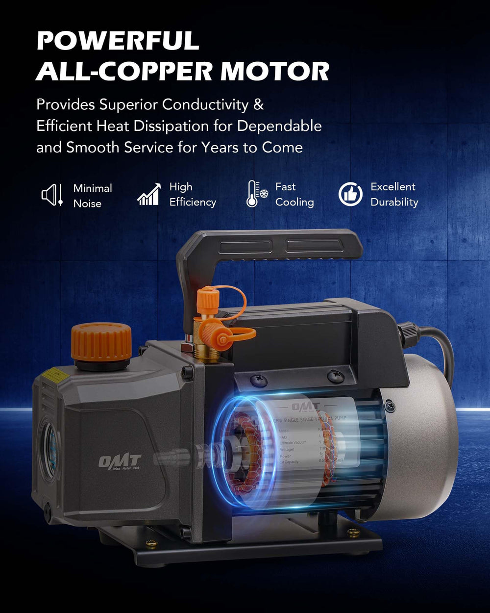 Orion Motor Tech R134a can taps enable easy refrigerant access during work.