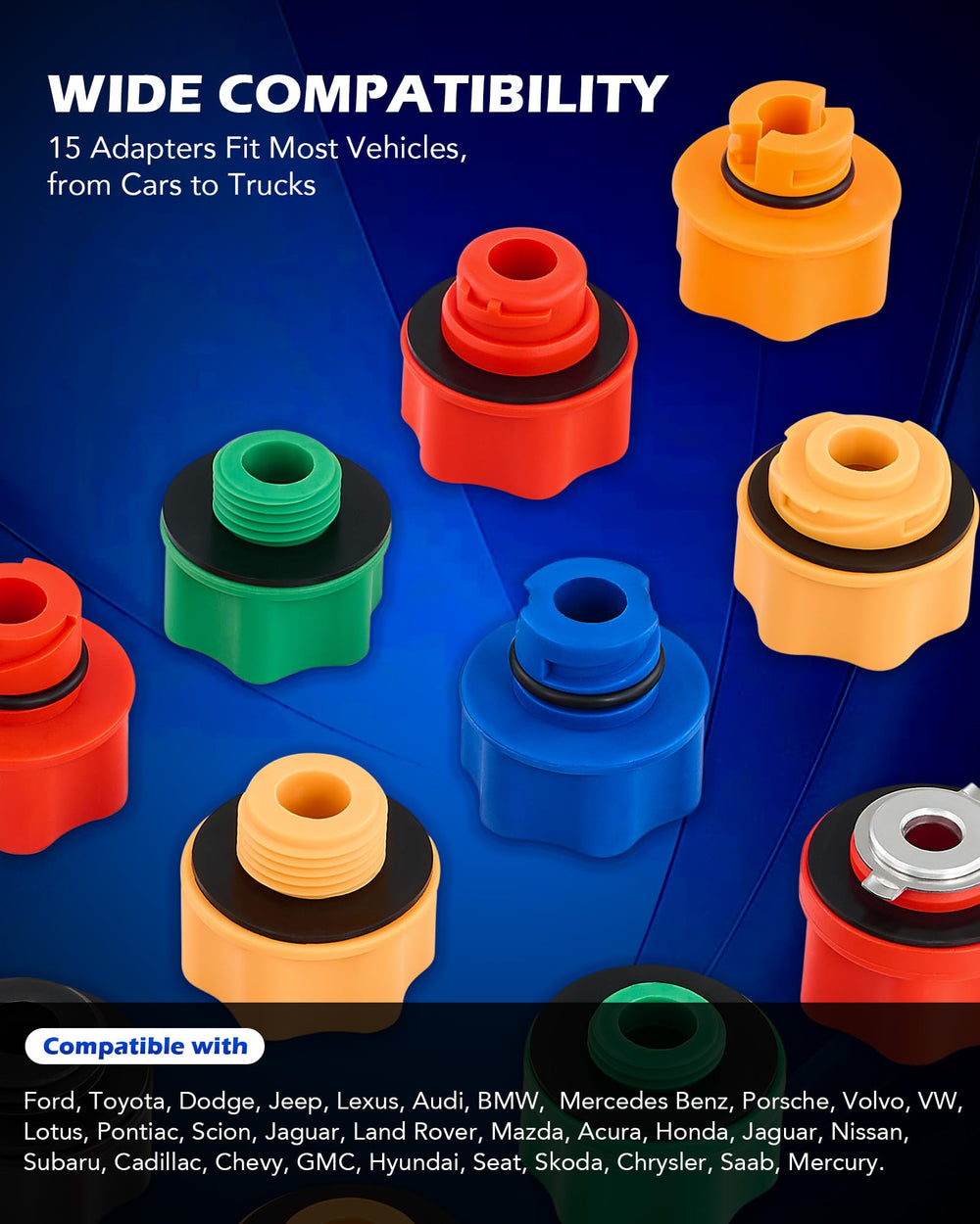 Orion Motor Tech rubber gasket seals prevent spills during oil changes
