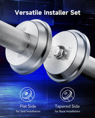 Orion Motor Tech seal driver handle knurled for secure grip during installations
