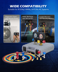 Orion Motor Tech self‑sealing can tap for R1234yf minimizes mess