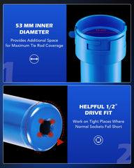 Orion Motor Tech sleeve with sliding collar securely holds adapters.