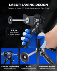 Orion Motor Tech Speedy handles single and dual pistons with ease