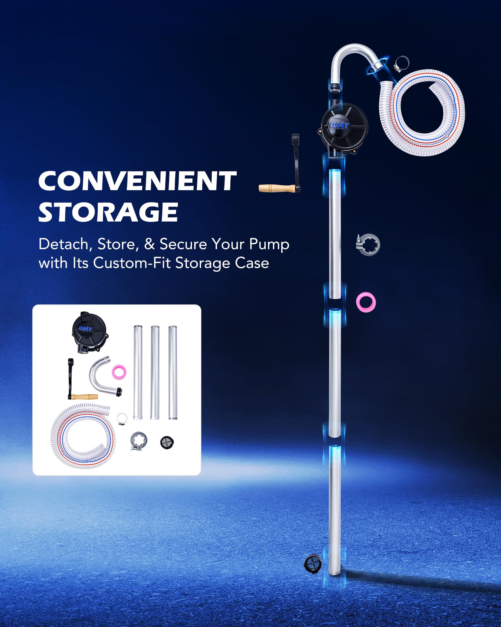 Orion Motor Tech 0.9-inch spout enables smooth dispensing