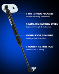 Orion Motor Tech Super Duty tailgate damper on-truck delivering smooth lift.