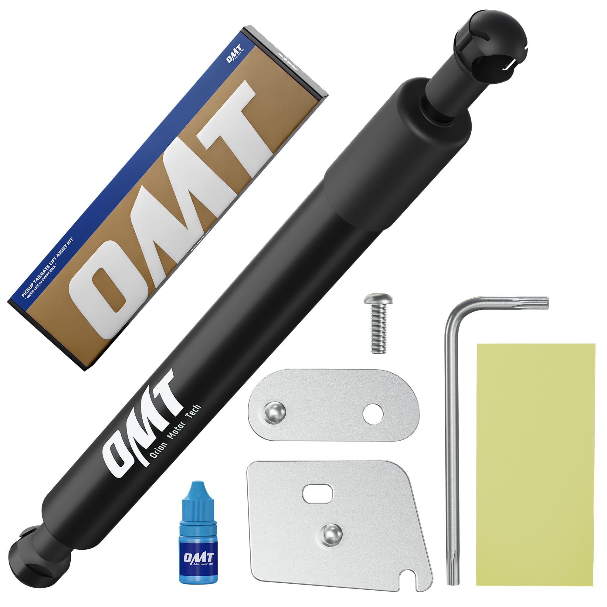 Orion Motor Tech tailgate assist damper installed for smooth lowering.