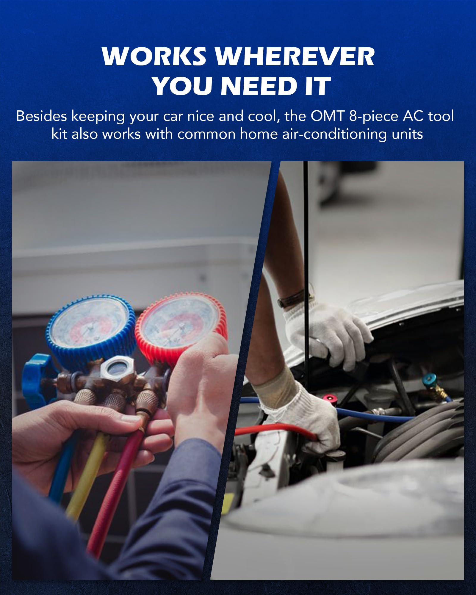 Orion Motor Tech tank adapter for compatible refrigerant connections