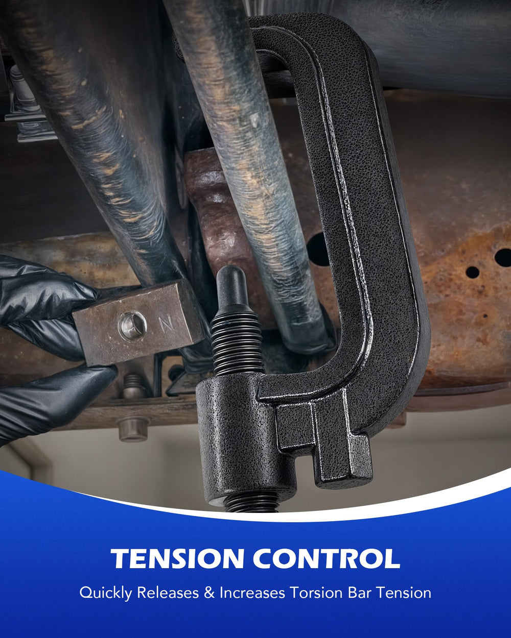 Orion Motor Tech torsion bar tool opening enables secure grip during use