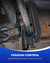 Orion Motor Tech torsion bar tool opening enables secure grip during use
