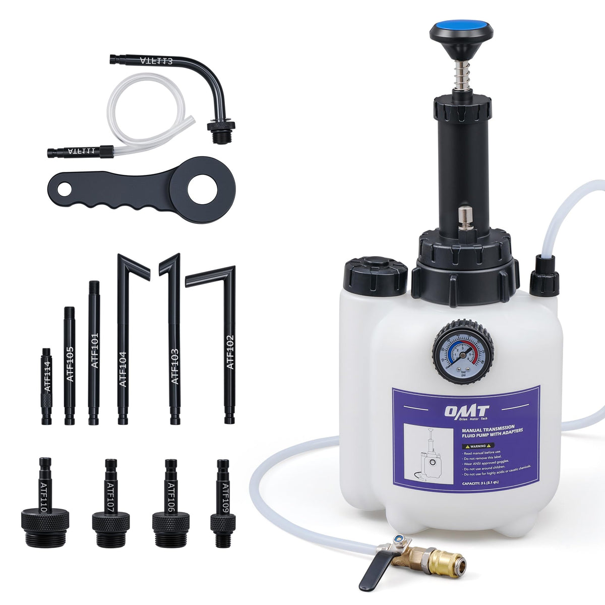 Orion Motor Tech transmission pump with 3L reservoir for precise topping.