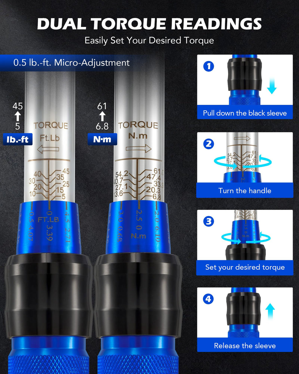 Orion Motor Tech universal joint and extension improve access under dashboards and engines.