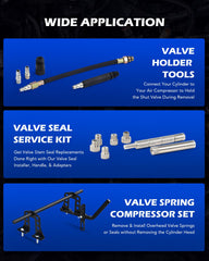 Orion Motor Tech valve remover and installer kit in action.