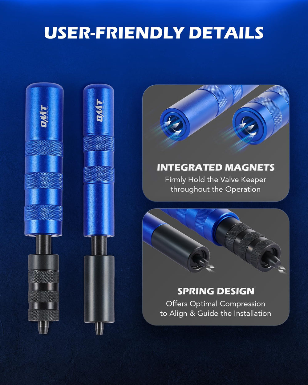 Aluminum alloy and carbon steel build delivers durable, corrosion-resistant performance.