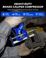 Orion Motor Tech tool supports dual and quad pistons on most cars.