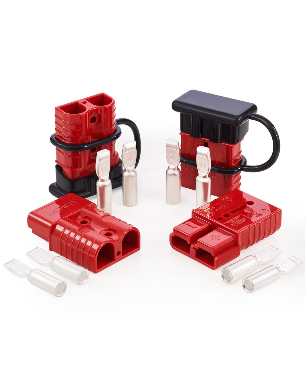 Orion Motor Tech wire connector 4-pack housing closeup for durable, weatherproof power connections.