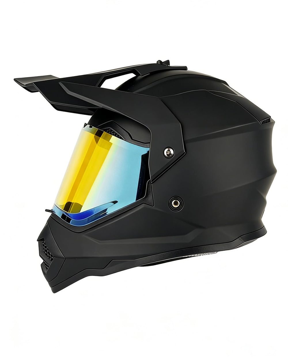 Orthrus aerodynamic shell with built-in sun visor to reduce glare during fast rides
