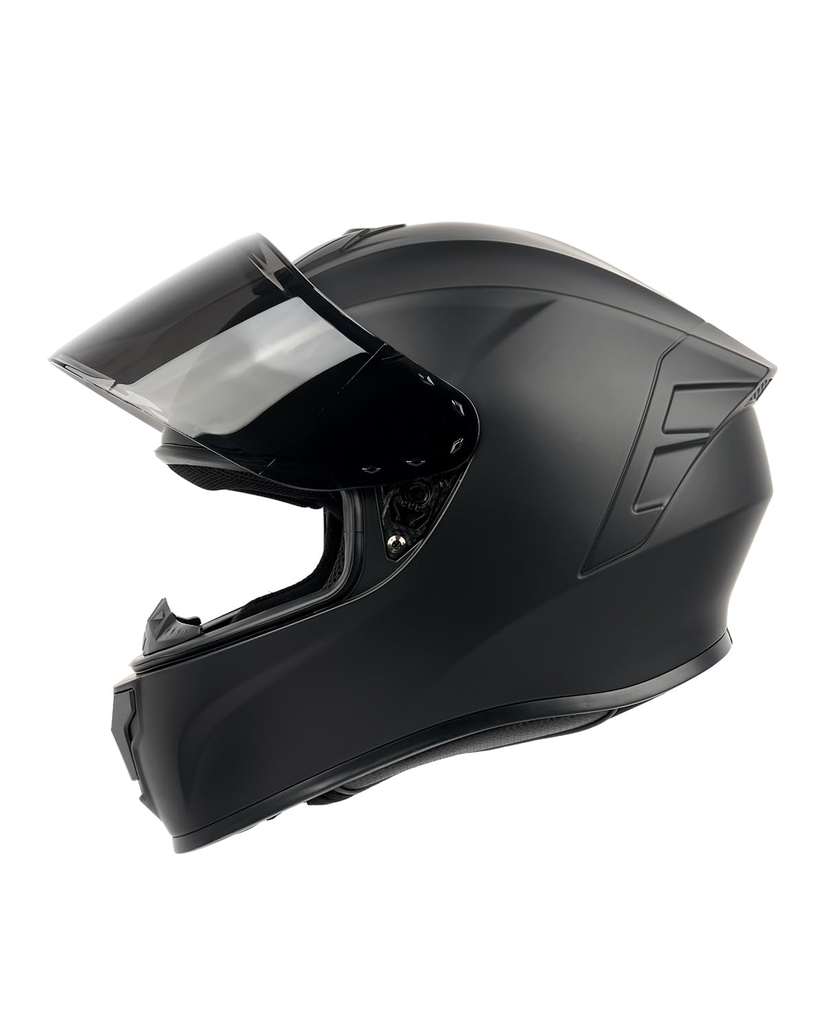 Orthrus full-face helmet with clear visor for night visibility on urban roads