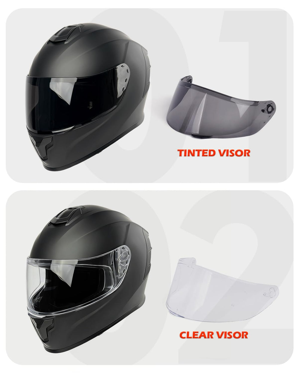 Orthrus full-face helmet soft padding for comfortable all day wear