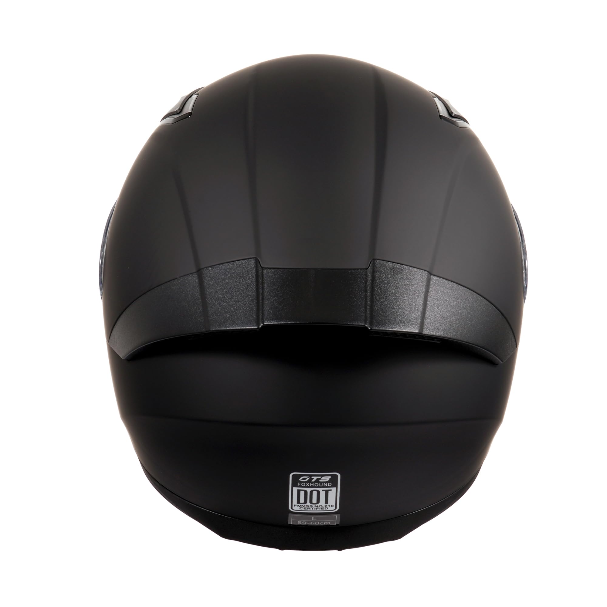 Orthrus OTS helmet matte black finish for a sleek, versatile look