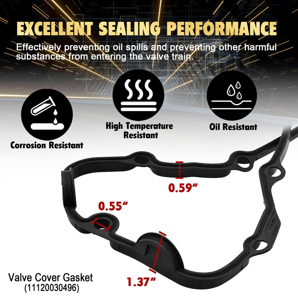 Ortopia gasket close-up showing precise sealing edge for durability