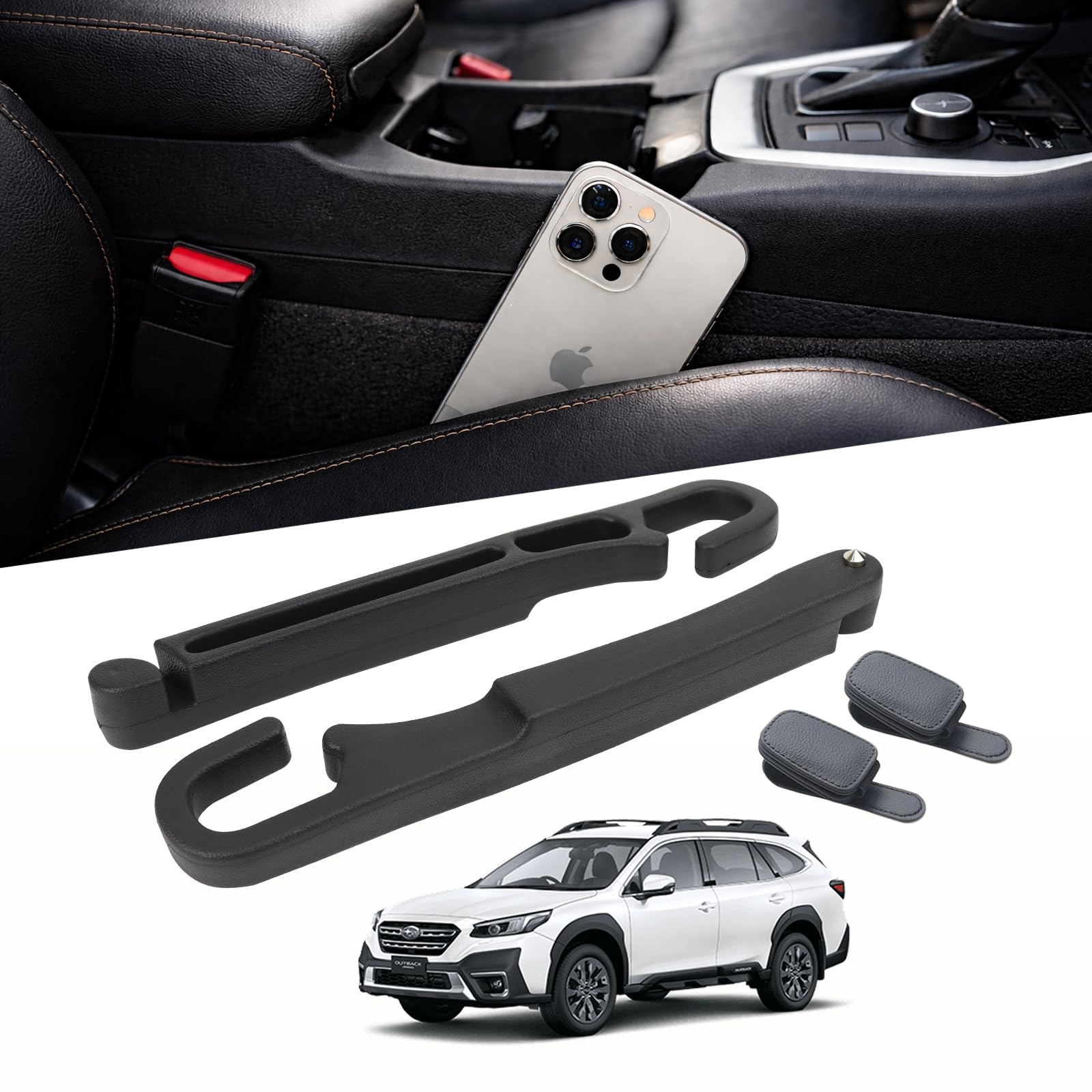 Orvifuly gap filler Subaru Outback fit keeps items from dropping into the seat gap