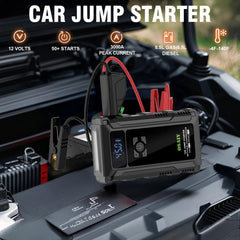 osaiv jump starter tire inflator displays tire pressure and precision
